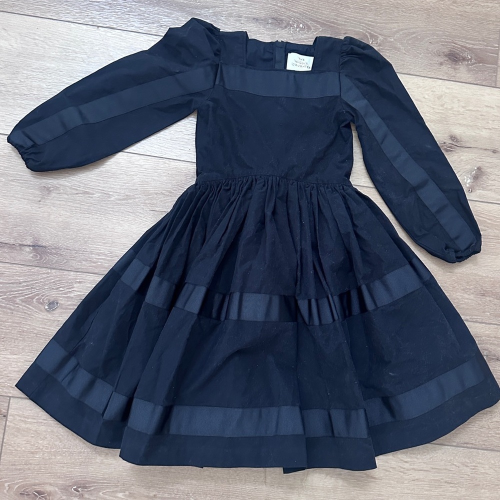 The Middle Daughter Elegant Black Kids Dress
